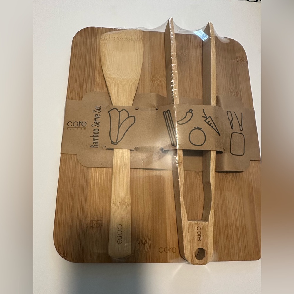 New Core Bamboo Serve Set